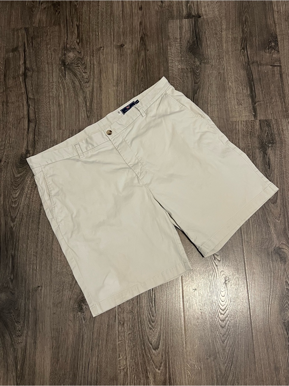 Vineyard Vines Mens Breaker Shorts‎  Beige Cotton Stretch Size 42